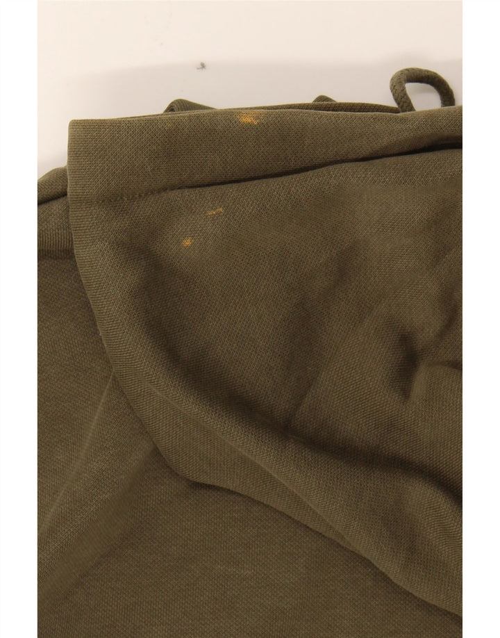 PUMA Mens Hoodie Jumper Medium Khaki Cotton Vintage Puma and Second-Hand Puma from Messina Hembry 