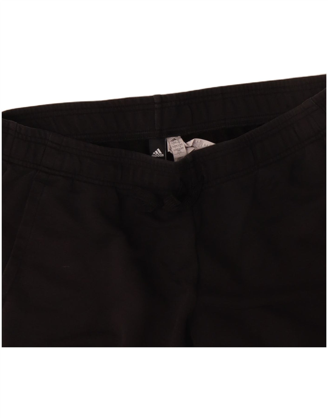 ADIDAS Ženske grafičke trenirke Hlače Joggers UK 20/22 XL crni pamuk