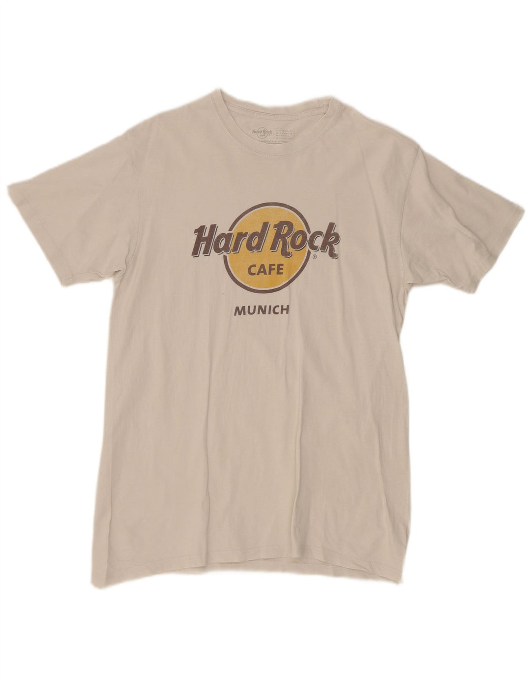 Hard Rock Cafe Muška majica kratkih rukava s grafičkim motivima Srednji bijeli pamuk