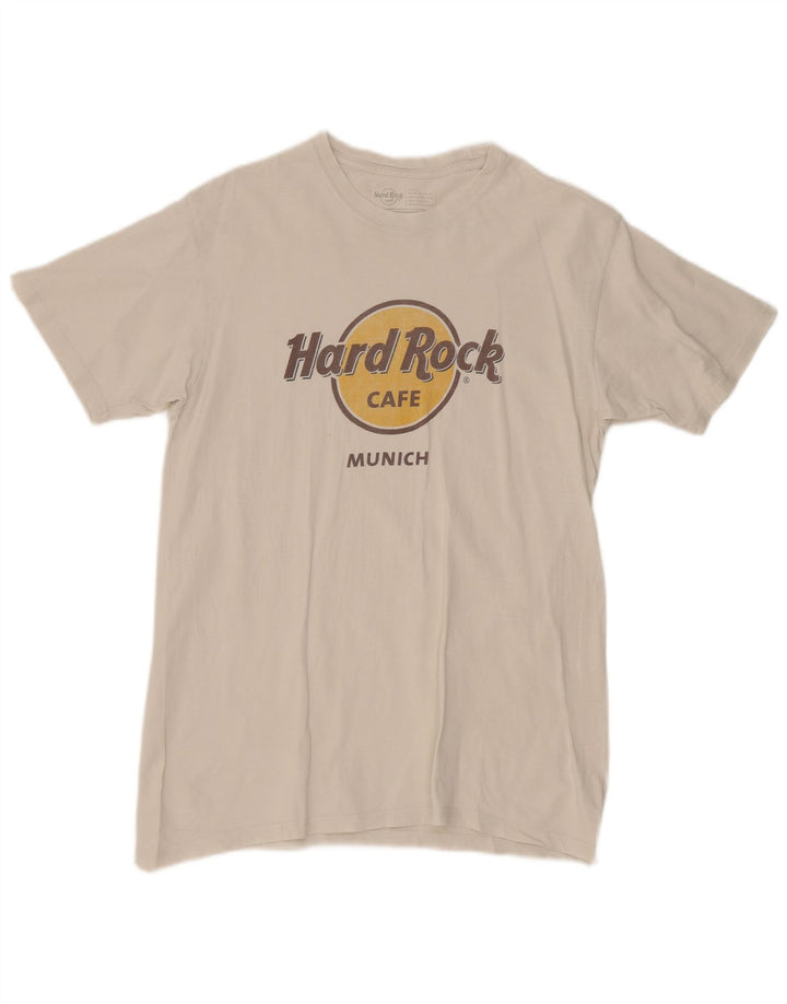 Hard Rock Cafe Muška majica kratkih rukava s grafičkim motivima Srednji bijeli pamuk