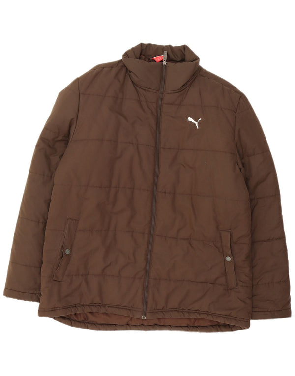 Puma muška podstavljena jakna UK 40 Large Brown