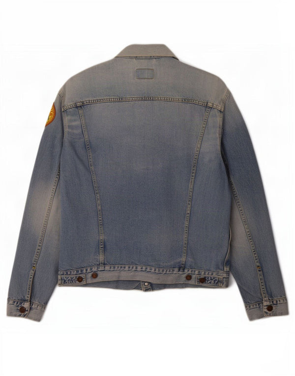 Levi's muška traper jakna Acid Wash Graphic UK 42 XL plavi pamuk