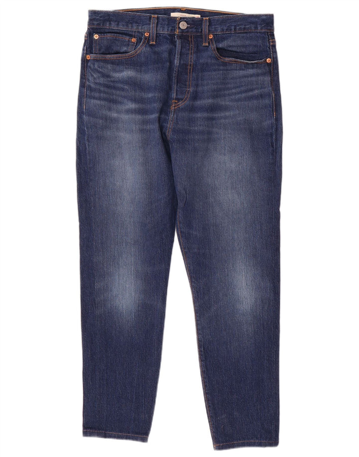 Levi's ženske skraćene traperice Wedgie W30 L26 plavi pamuk