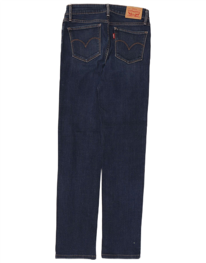 Levi's ženske 712 uske traperice W26 L29 plavi pamuk