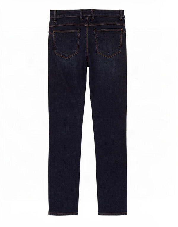 Marks & Spencer ženske ravne traperice UK 14 Large W30 L28 tamnoplavi pamuk