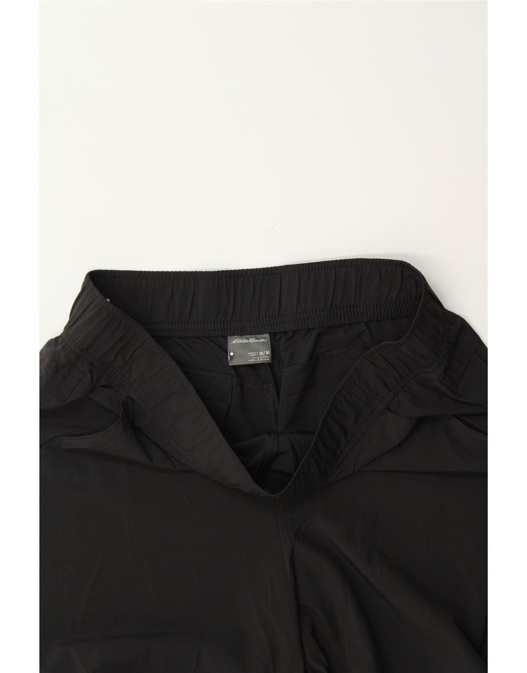 EDDIE BAUER Womens Slim Casual Trousers Medium W30 L27 Black Polyester Vintage Eddie Bauer and Second-Hand Eddie Bauer from Messina Hembry 