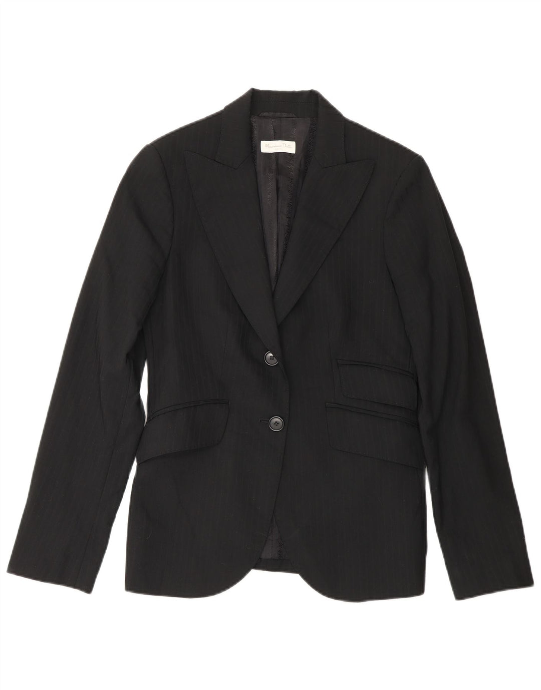 Massimo Dutti ženski sako sa 2 gumba EU 38 male crne pruge