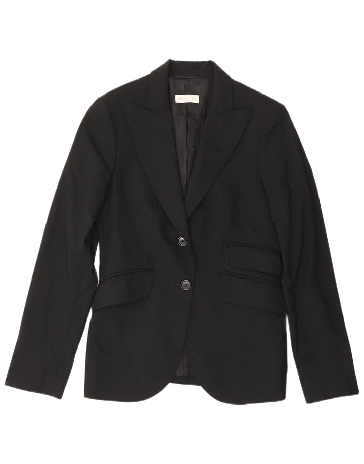 Massimo Dutti ženski sako sa 2 gumba EU 38 male crne pruge