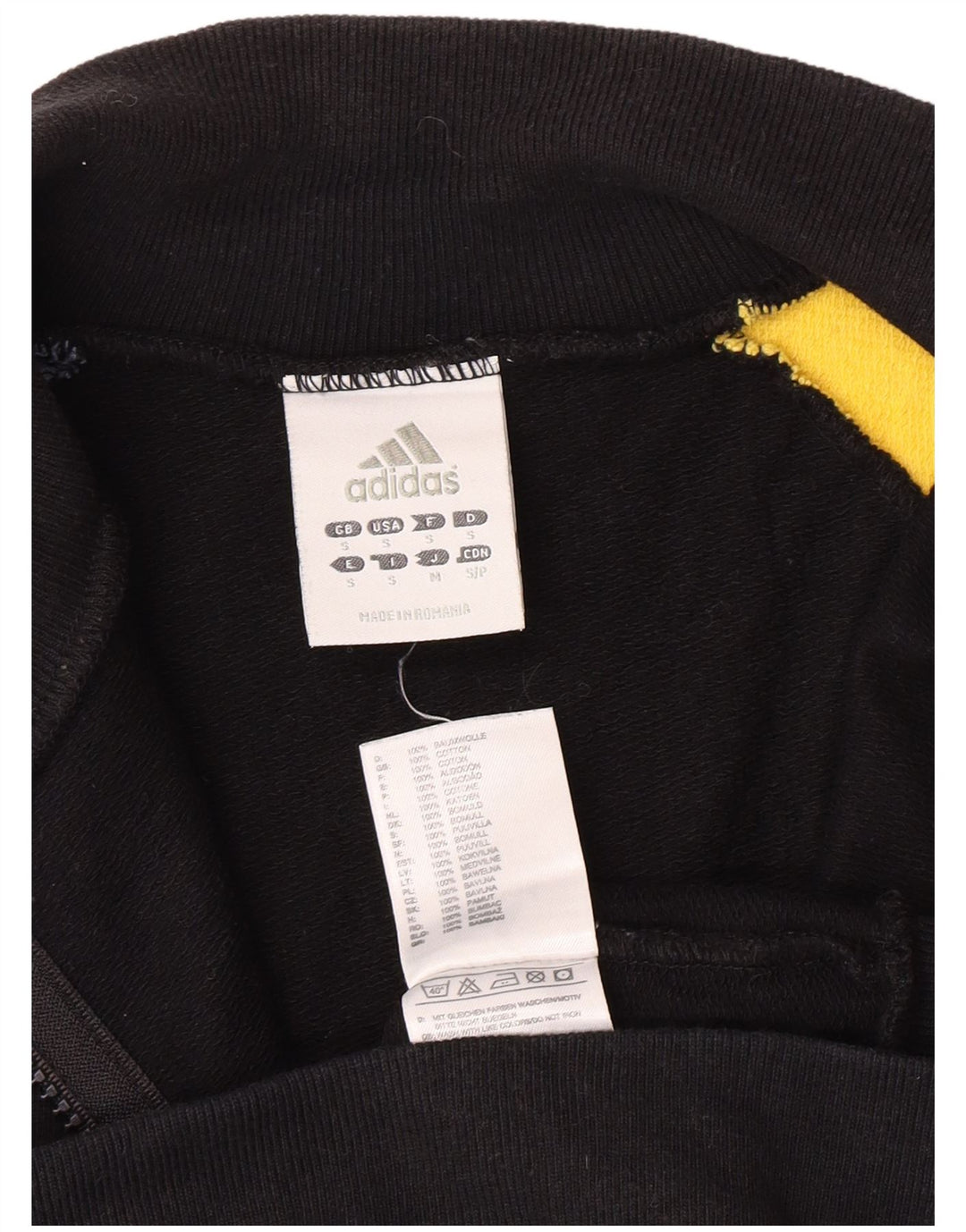 Adidas muška trenirka s grafičkim motivima, mala crna pamuk u boji