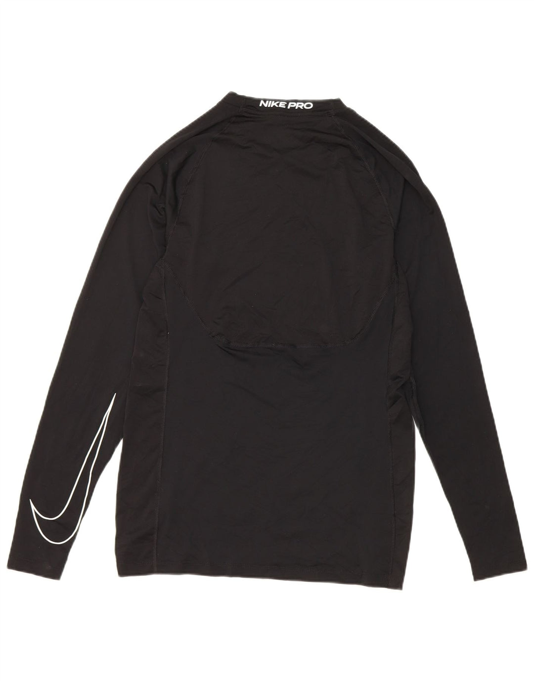 Nike muška Dri Fit Slim majica dugih rukava mala crna poliester