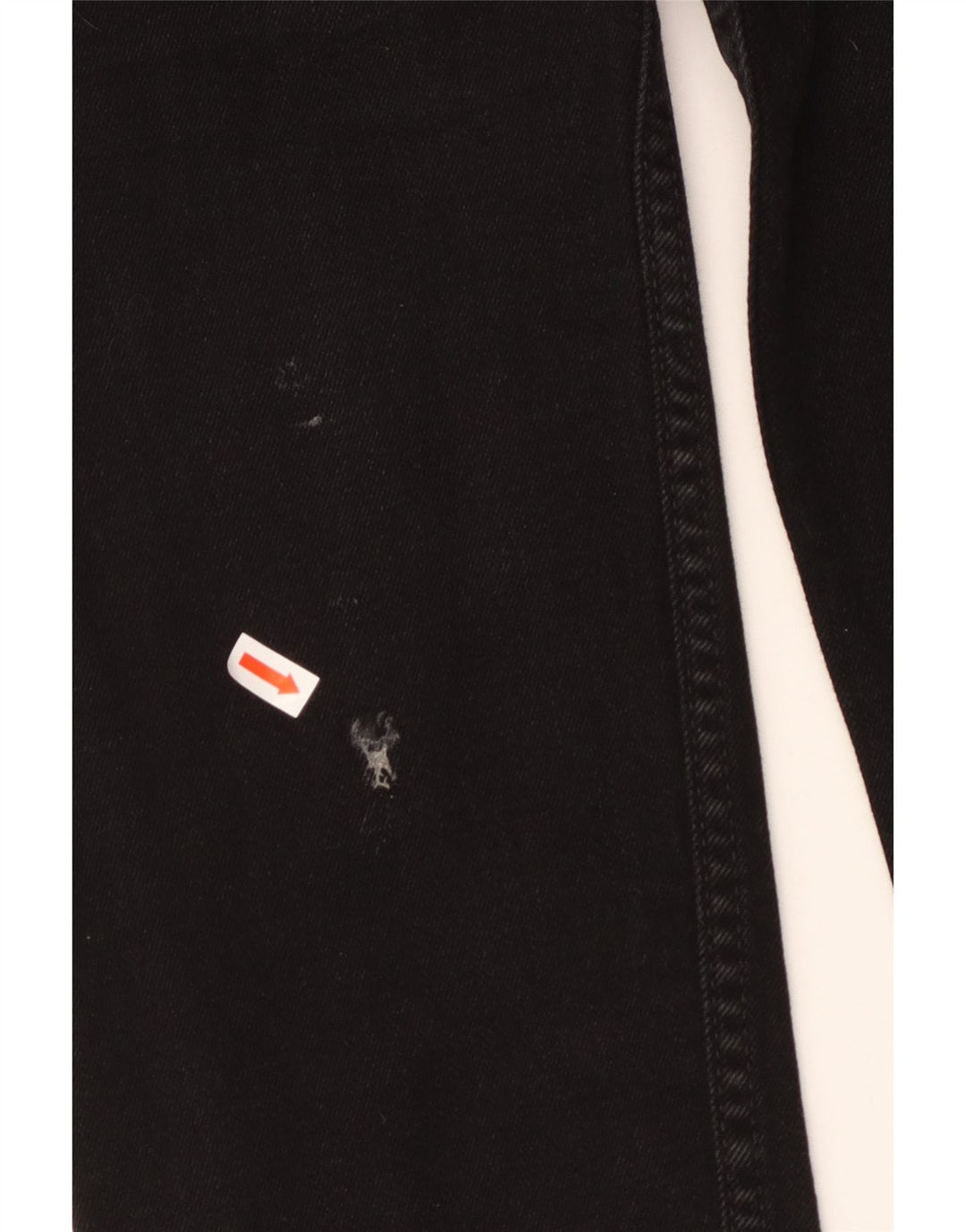 LEVI'S muške 512 uske sužene traperice W34 L32 crni pamuk