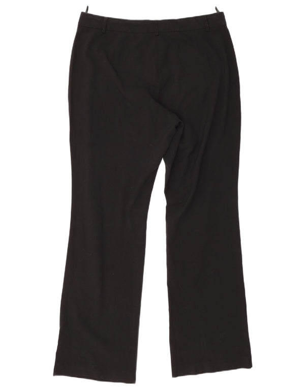 Marks & Spencer ženske hlače visokog struka UK 14 Large W33 L31 crne
