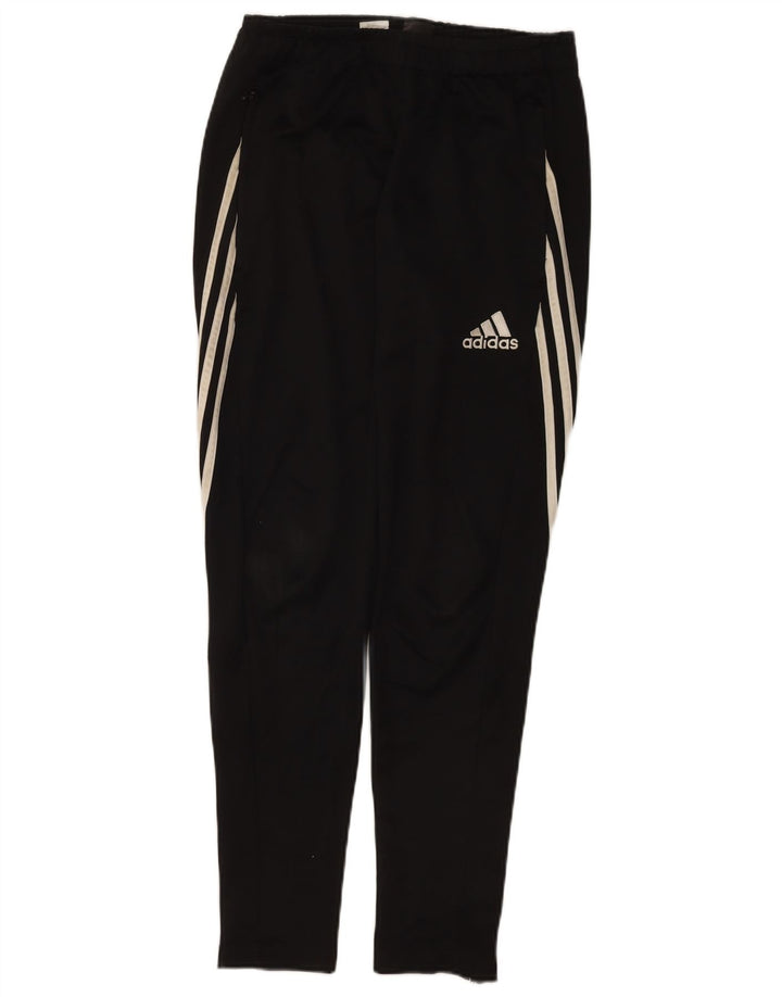 Adidas muške trenirke Climalite male crne poliesterske hlače