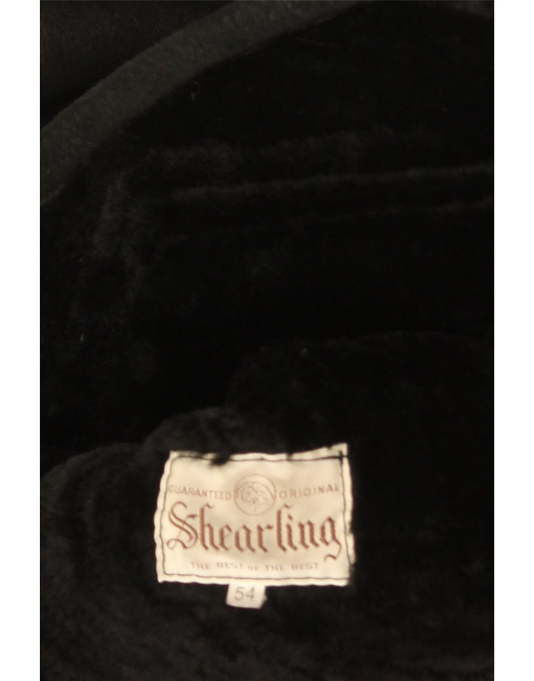 Vintage muška jakna od šikara IT 54 2XL, crna šiljata jakna