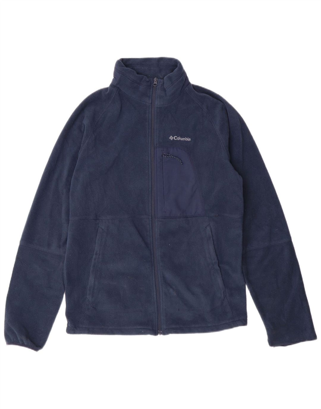 Columbia muška jakna od flisa srednje tamnoplave boje od poliestera