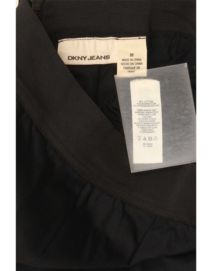 Dkny ženska mini suknja srednje veličine W28 crni pamuk