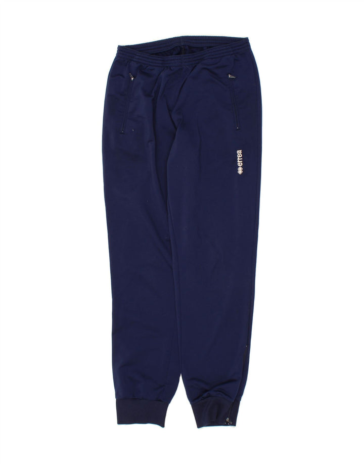 ERREA Mens Tracksuit Trousers Joggers Medium  Navy Blue Polyester Vintage Errea and Second-Hand Errea from Messina Hembry 