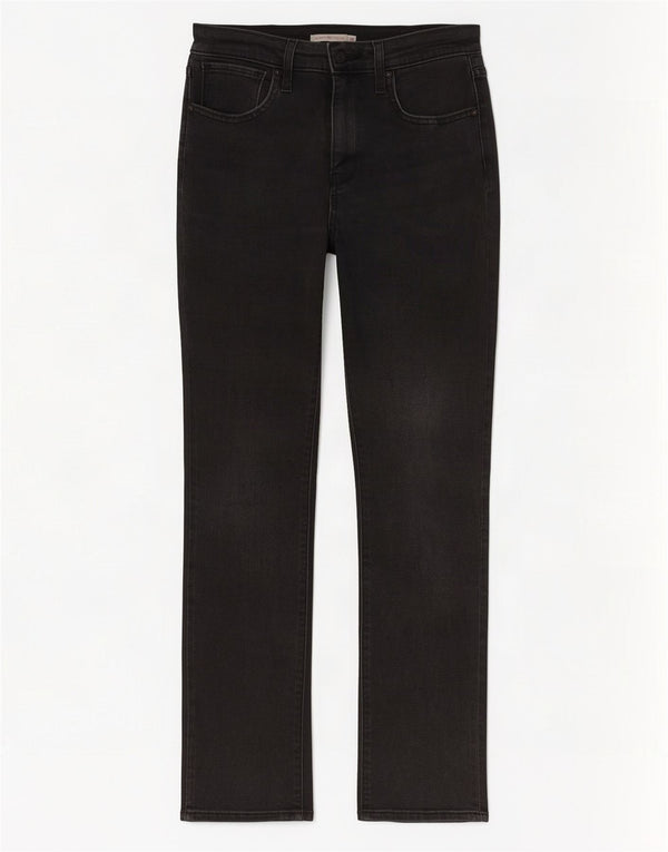 Levi's ženske ravne traperice visokog struka 724 W30 L30 sivi pamuk
