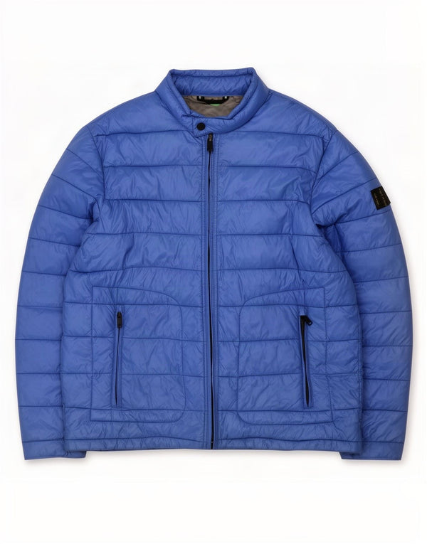 Dkny muška podstavljena jakna UK 44 2XL plavi najlon