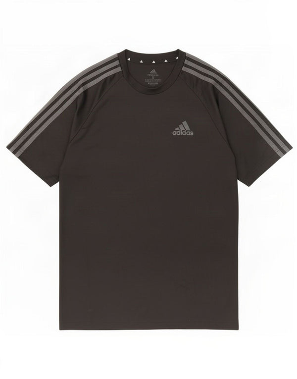 Adidas muška Aeroready majica kratkih rukava, mali crni poliester