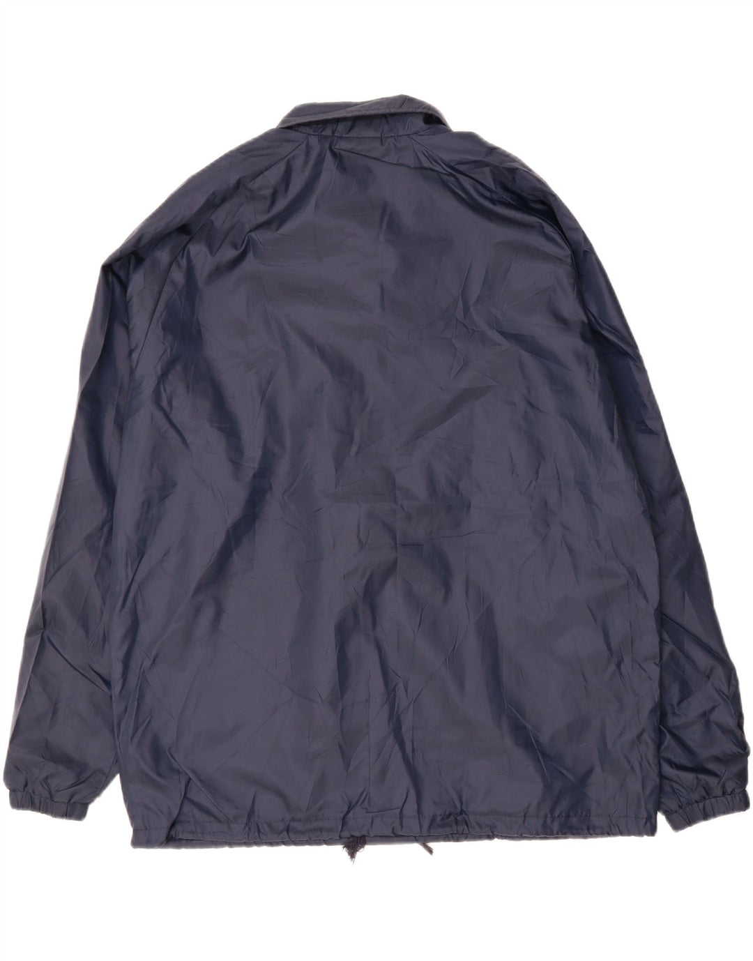 CHAMPION Mens Rain Jacket UK 42 XL Navy Blue Polyester