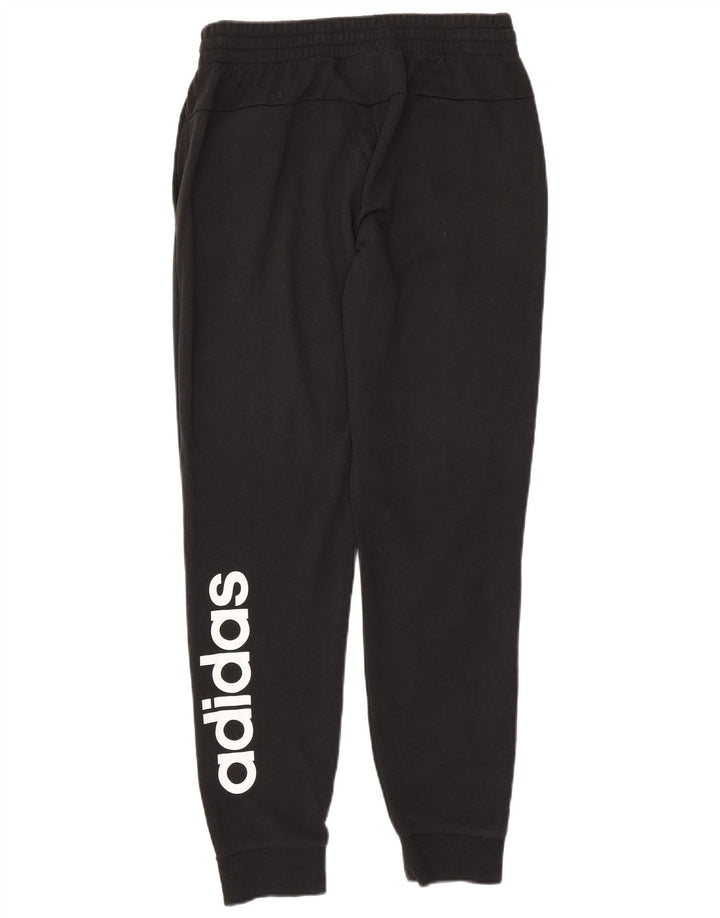 ADIDAS Ženske grafičke trenirke Hlače Joggers UK 12/14 srednje crne