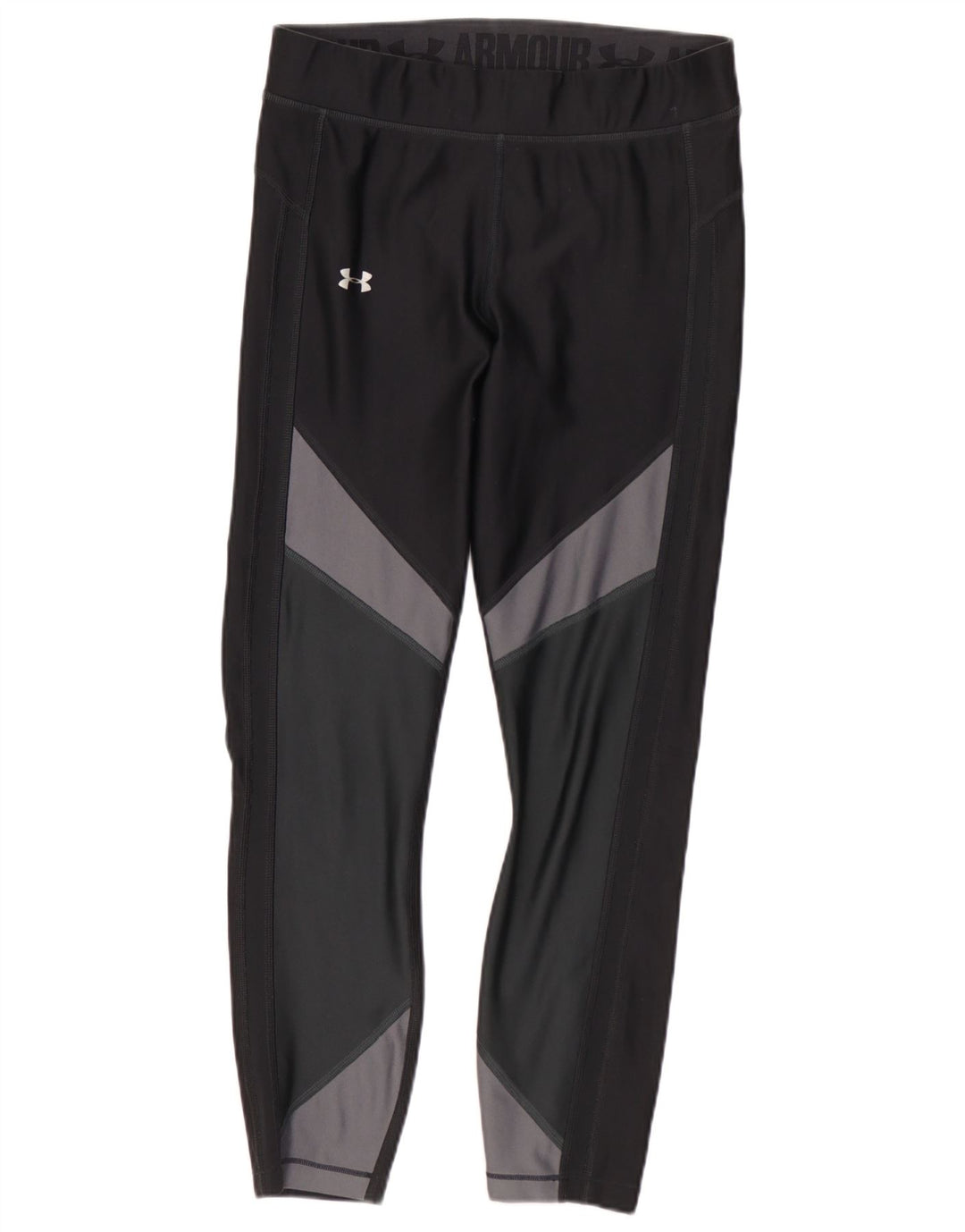 Under Armour ženske tajice UK 12 srednje crne poliesterske boje