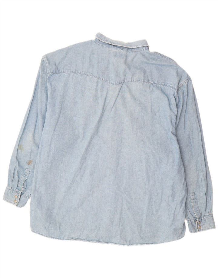 JOHN BANER Muška traper košulja 3XL plavi pamuk