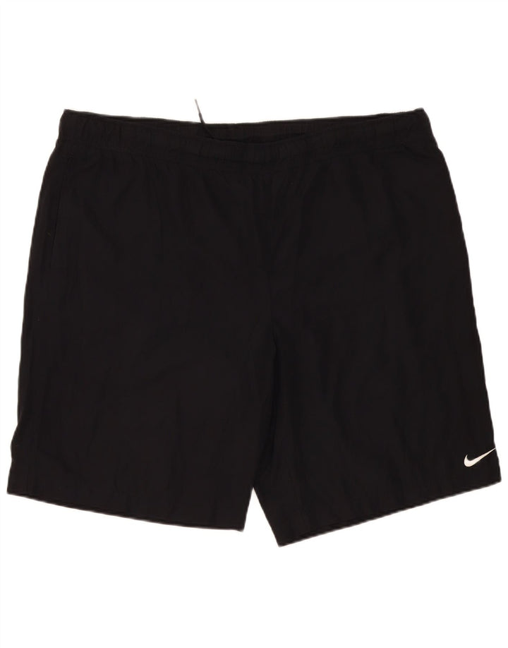 Nike muške sportske kratke hlače XL crni poliester