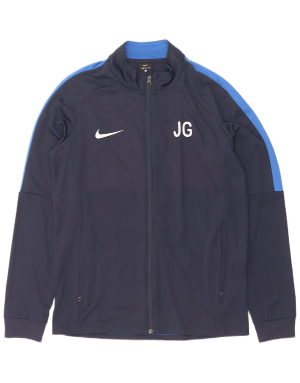 Nike Dri Fit Graphic gornja jakna srednje plave boje