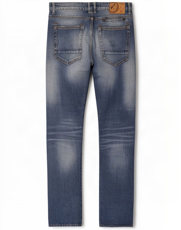 Marlboro Classics Mens Slim Jeans W32 L34 Plavi pamuk