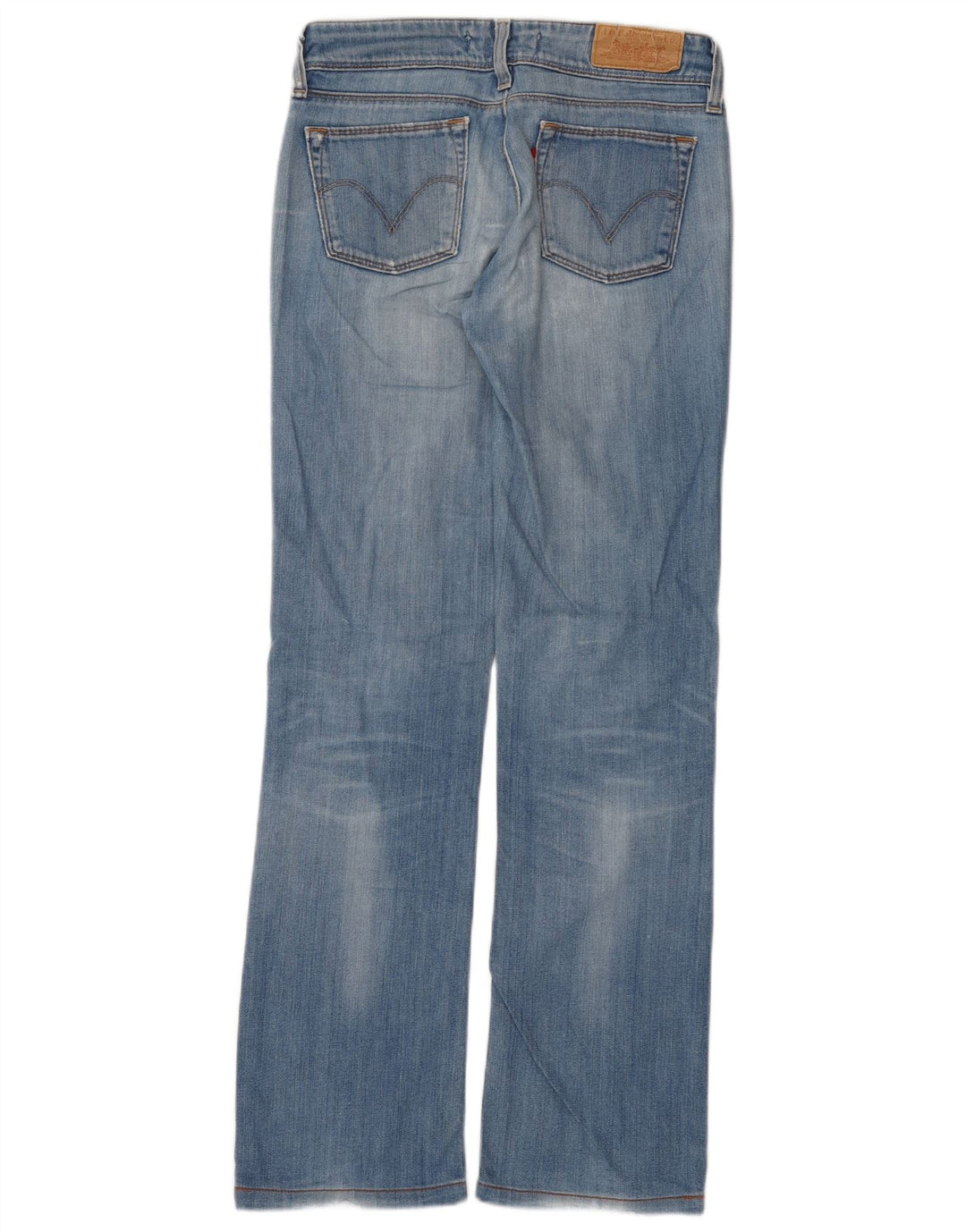 Levi's ženske ravne traperice 570 W28 L30 plavi pamuk