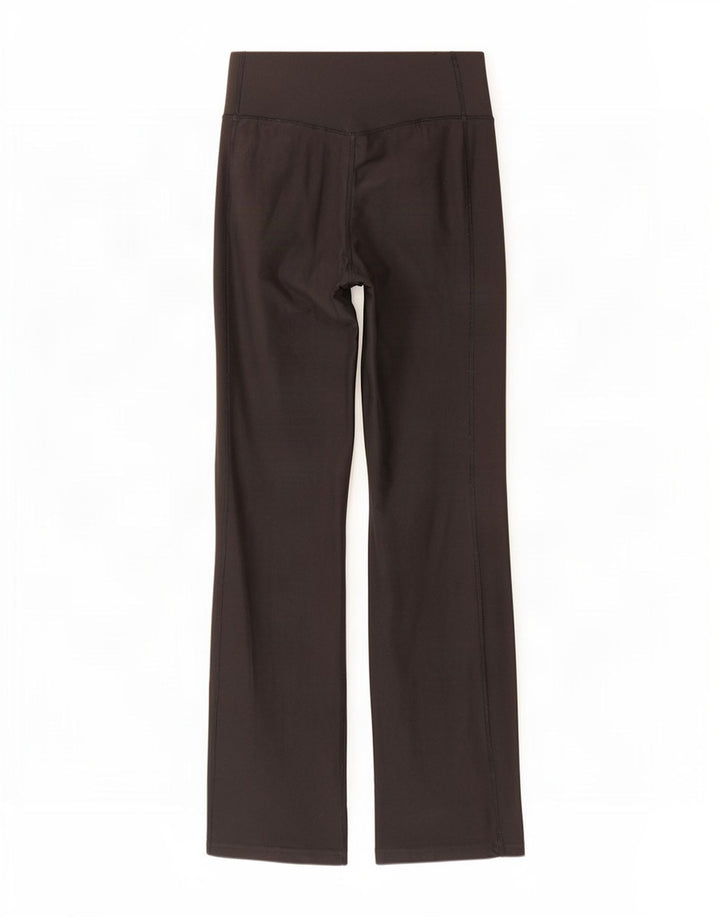 Ženske Nike Dri Fit Flare Leggings UK 14 Srednje crni poliester