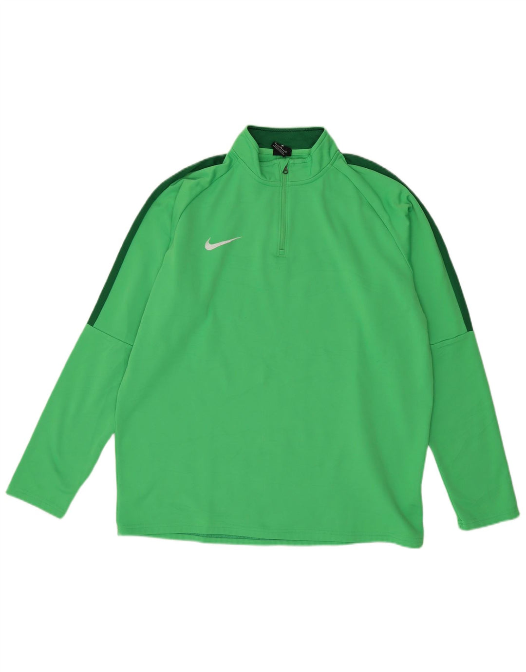 NIKE muška trenirka Dri Fit zip izrez i gornji dio XL zelene boje