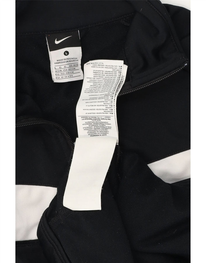 Nike Boys Trenirka Gornja jakna 12-13 Years Large Black Colourblock