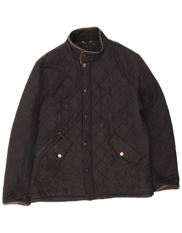 Barbour muška prošivena jakna UK 42 XL tamnoplava