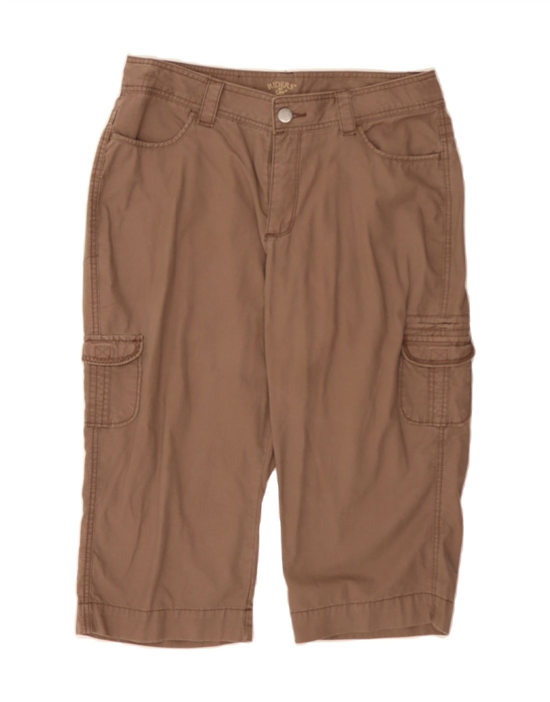 LEE Womens Bermuda Cargo Shorts US 12 Large W32 L17 Grey Cotton Vintage Lee and Second-Hand Lee from Messina Hembry 