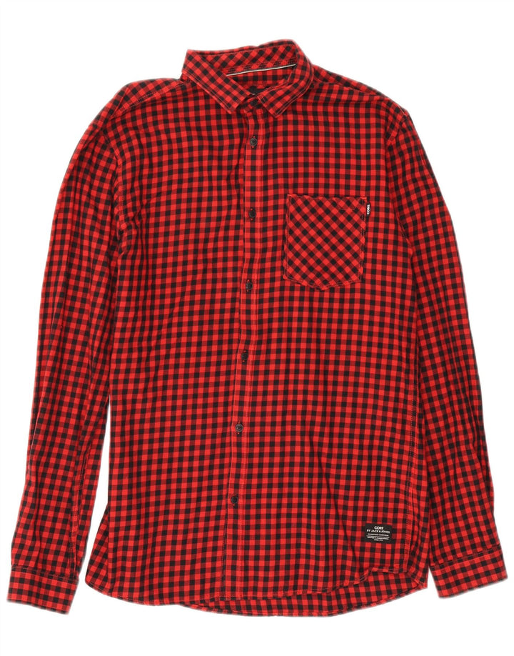Jack & Jones muška košulja velika crvena gingham