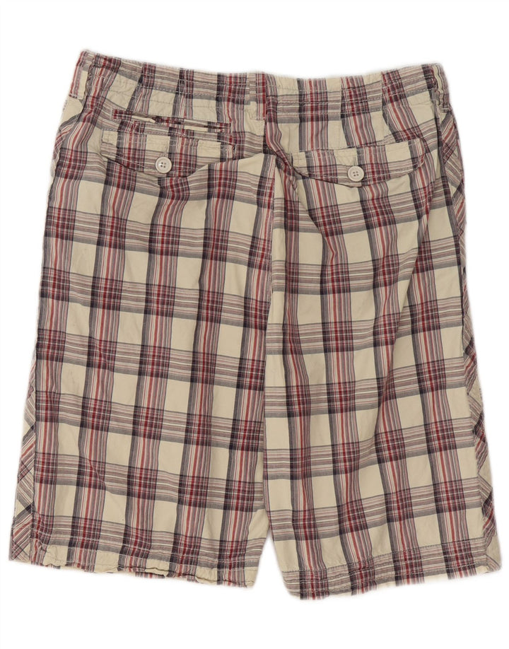 Muške chino kratke hlače Ted Baker W32 srednje šareni karirani pamuk