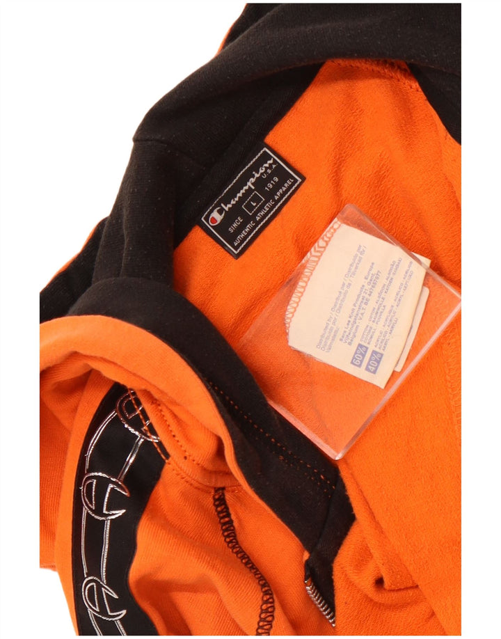 Champion ženski prekomjerni pulover s kapuljačom s patentnim zatvaračem UK 16 velika narančasta