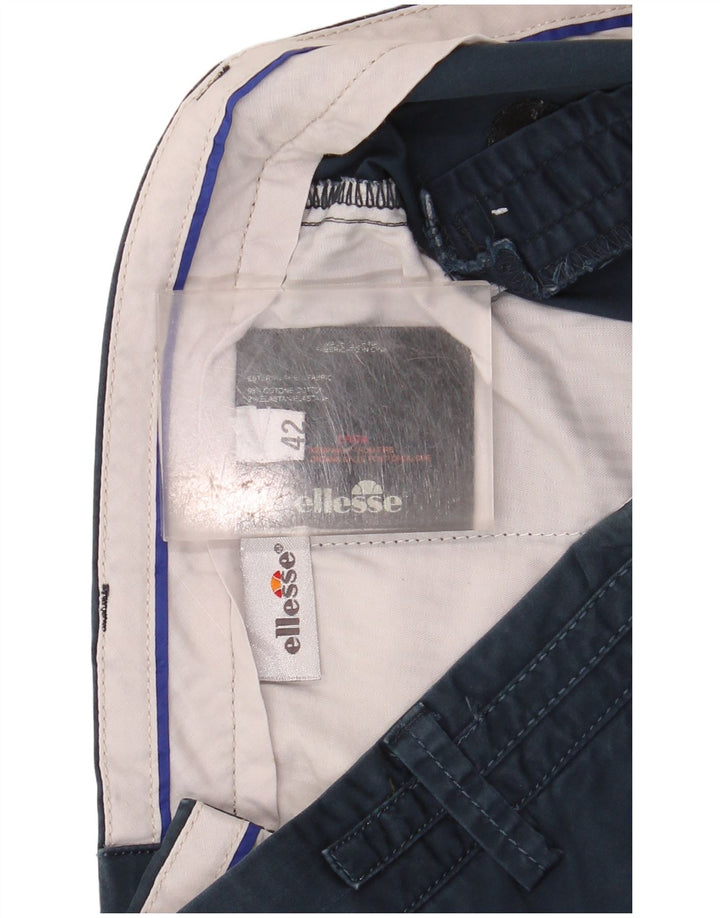 Ellesse Ženske Chino kratke hlače IT 42 srednje W30 tamnoplavi pamuk