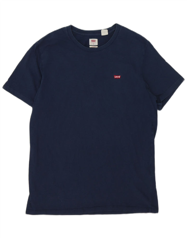 LEVI'S Standardna muška majica kratkih rukava srednje tamnoplavi pamuk