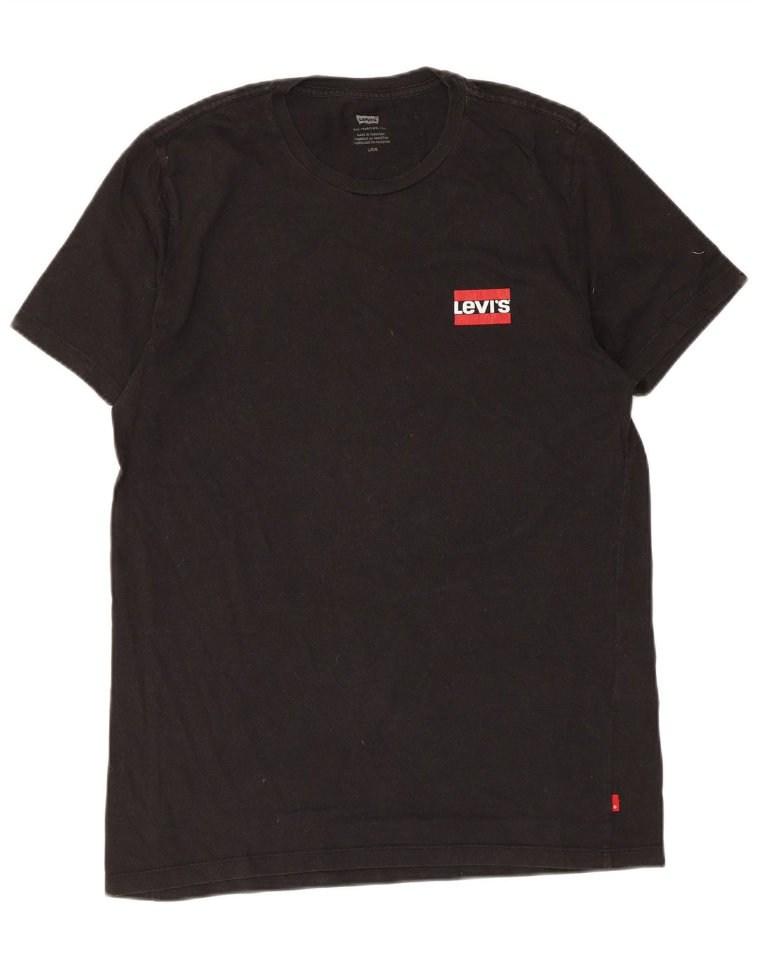 Levi's muška majica kratkih rukava, veliki crni pamuk