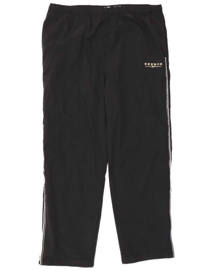 Reebok muške hlače za trenirku 2XL crni najlon