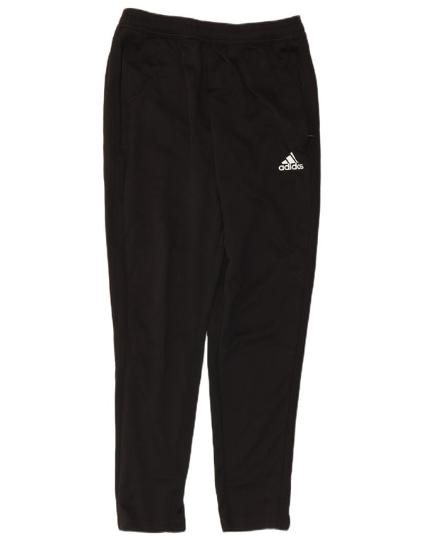 Adidas muške trenirke srednje crne poliesterske hlače