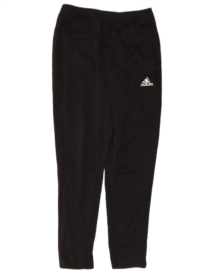 Adidas muške trenirke srednje crne poliesterske hlače