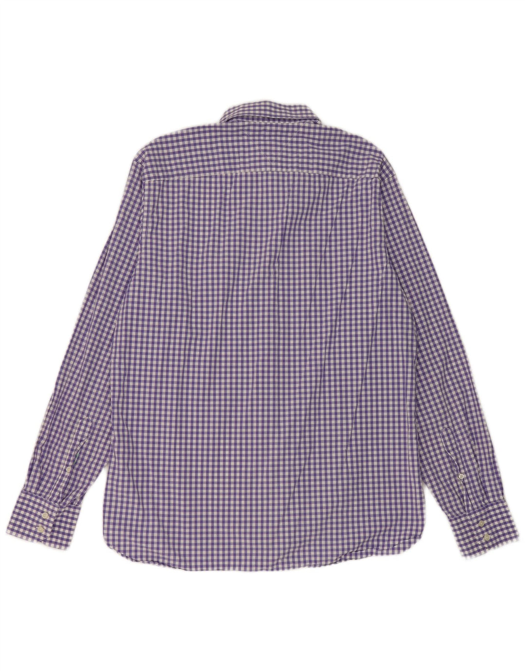 Tommy Hilfiger muška košulja velika ljubičasta gingham pamuk