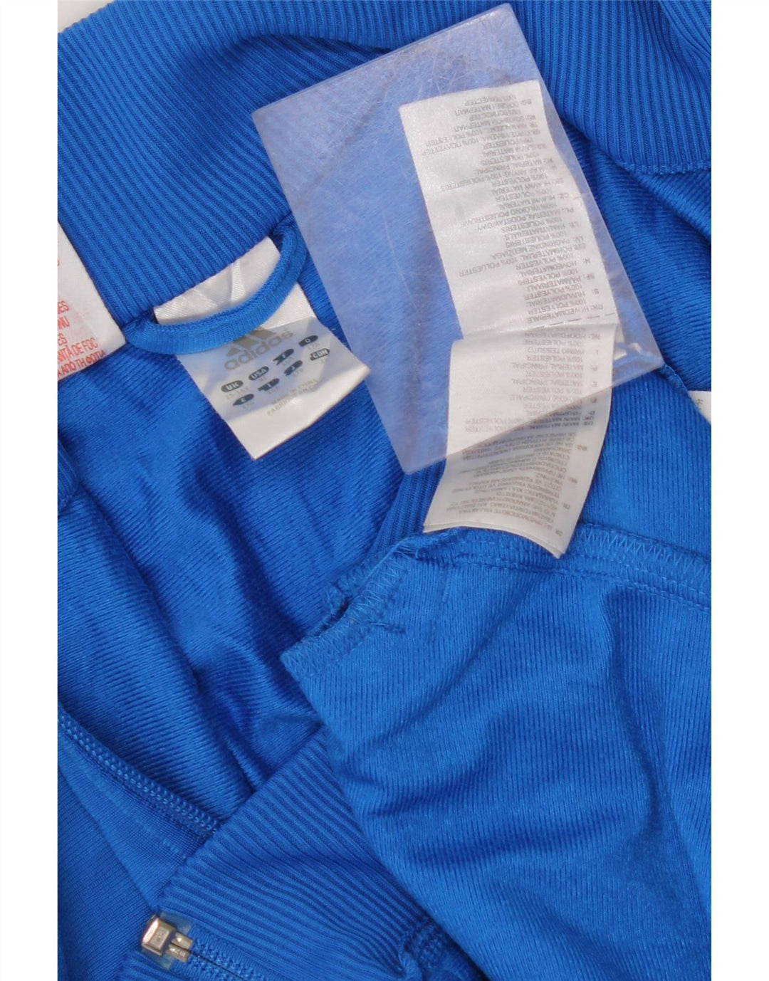 ADIDAS trenirka za dječake, gornja jakna 15-16 godina, plava poliesterska boja