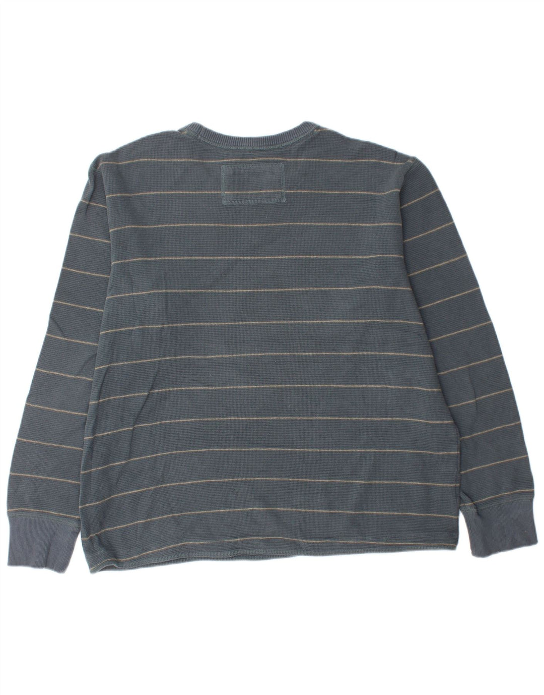 EDDIE BAUER Muška majica s dugim rukavima XL, pamuk na plave pruge