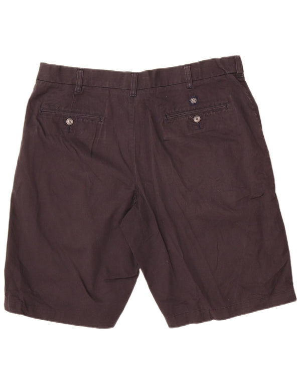 Marks & Spencer Mens Blue Harbor Chino kratke hlače W36 Veliki tamnoplavi pamuk